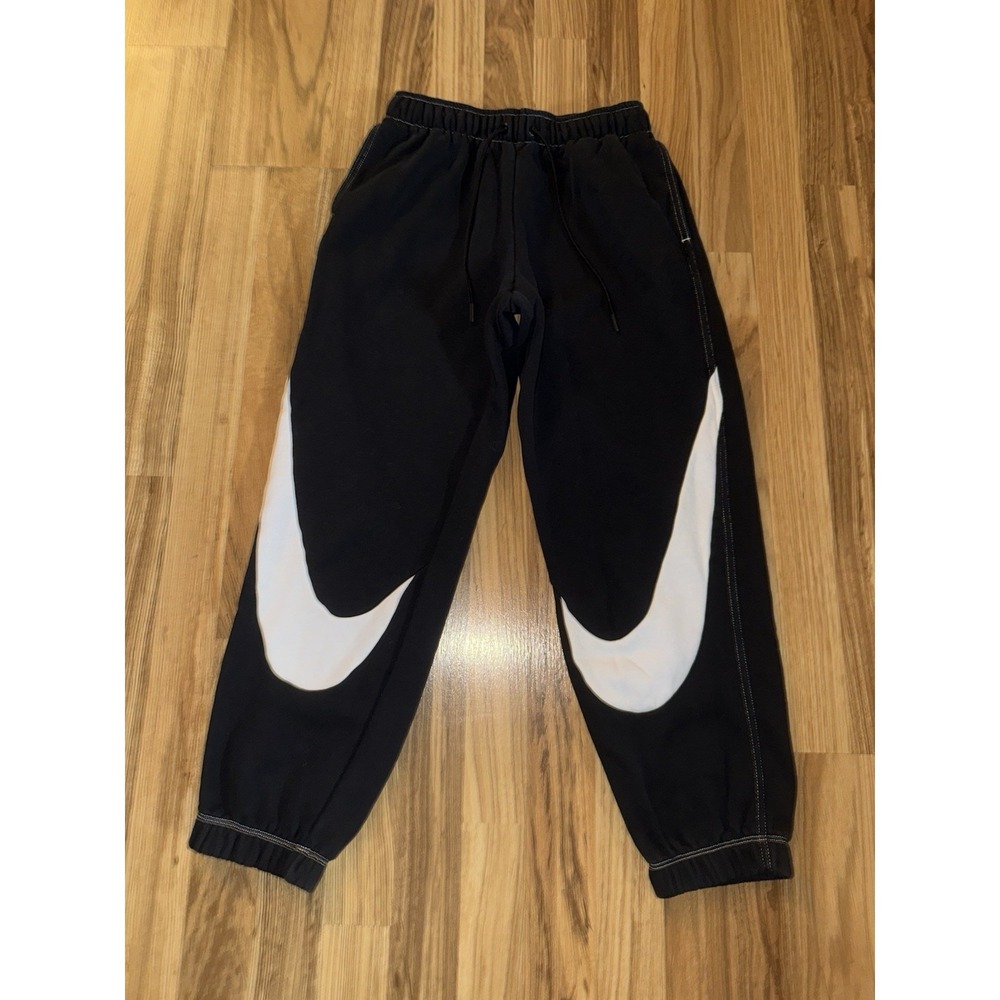 Nike Women's XS Sportswear Swoosh Easy Fleece Jogger Pants Black